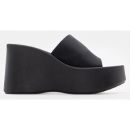  πλατφόρμες με φαρδιά φάσα - μαύρο