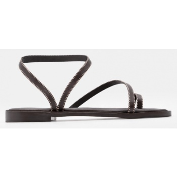 luigi design - flat σανδάλια με λοξό σε προσφορά