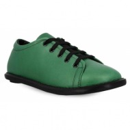  γυναικεία δερμάτινα sneaker parex 10725309 - πράσινο