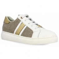  γυναικεία δερμάτινα sneaker parex 10727019 5207235892867 λευκο