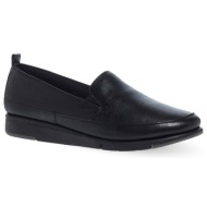  γυναικεία δερμάτινα slip on παπούτσια flex & go 12930016