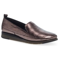  γυναικεία δερμάτινα slip on παπούτσια flex & go 12930016