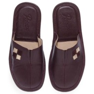  γυναικείες δερμάτινες παντόφλες σπιτιού parex 10130229