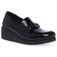  γυναικεία δερμάτινα slip on παπούτσια parex 12930020