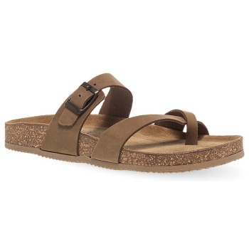 γυναικεία δερμάτινα σανδάλια parex