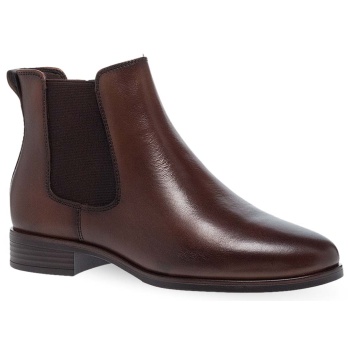 γυναικεία δερμάτινα μποτάκια tamaris