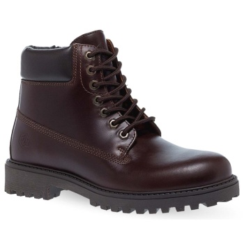 ανδρικά δερμάτινα μποτάκια lumberjack