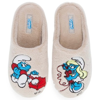 γυναικείες παντόφλες σπιτιού smurf σε προσφορά