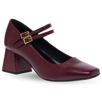 γυναικεία δερμάτινα mary jane παπούτσια σε προσφορά