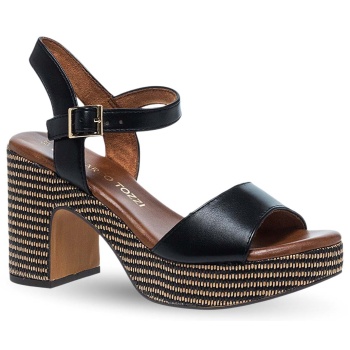 γυναικεία πέδιλα με τακούνι marco tozzi