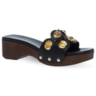  γυναικεία δερμάτινα mule maison minrelle 13033005