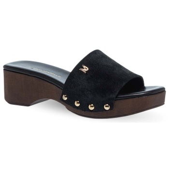 γυναικεία δερμάτινα mule maison