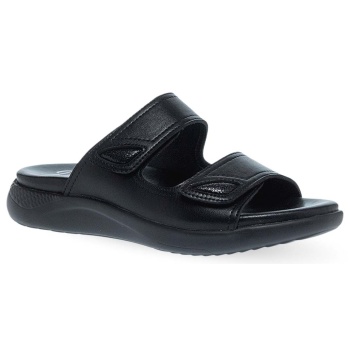 γυναικείες δερμάτινες παντόφλες comfort