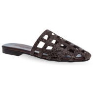  γυναικεία δερμάτινα mule maison minrelle 13033001