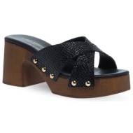  γυναικεία δερμάτινα mule maison minrelle 13033013