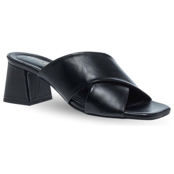 γυναικεία δερμάτινα mule maison