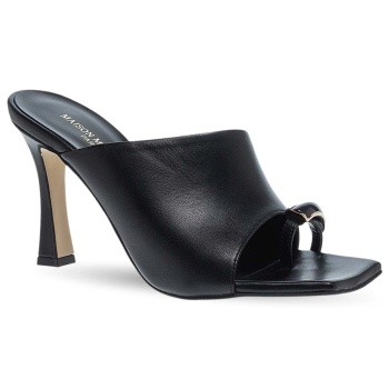 γυναικεία δερμάτινα mule maison