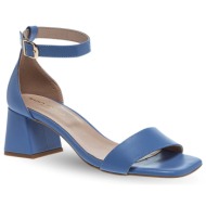  γυναικεία δερμάτινα πέδιλα με τακούνι maison minrelle 11633153