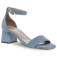  γυναικεία δερμάτινα πέδιλα με τακούνι maison minrelle 11633155