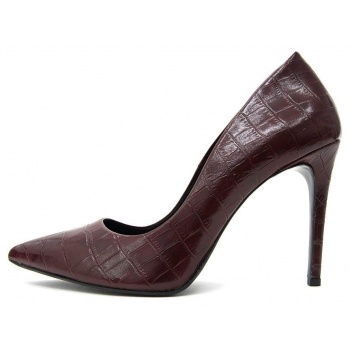 croco leather heels γοβες γυναικειες σε προσφορά