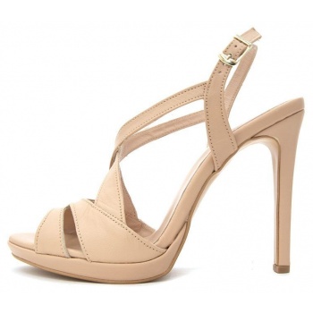 high heels glitter leather sandals σε προσφορά