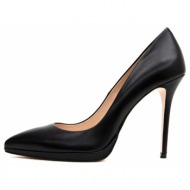  leather heels γοβες γυναικειες mourtzi