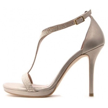 leather high heel sandals women mourtzi σε προσφορά