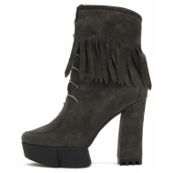  suede ankle boots μποτακια γυναικεια my shoes