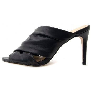 e49308 leather high heel mules women σε προσφορά