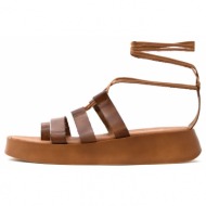  leather flatform sandals women toutounis