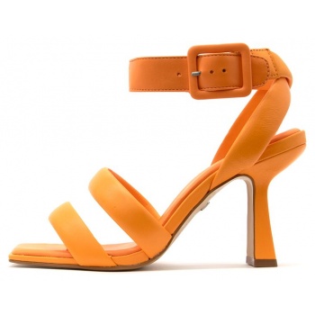 e57144 leather high heel sandals women
