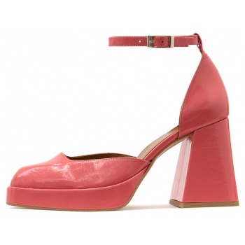 anna leather high heel pumps women σε προσφορά