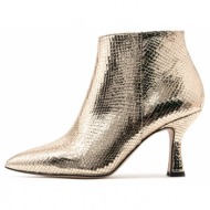  snake skin leather high heel ankle boots women altramarea