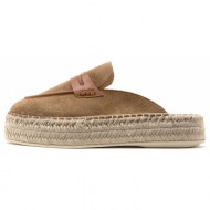  suede leather mules espadrilles women mourtzi