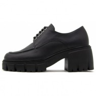  leather high heel oxford shoes women toutounis