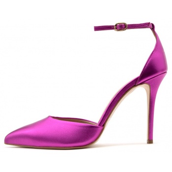 metallic leather high heel pumps women σε προσφορά