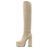  suede high heel boots women kotris