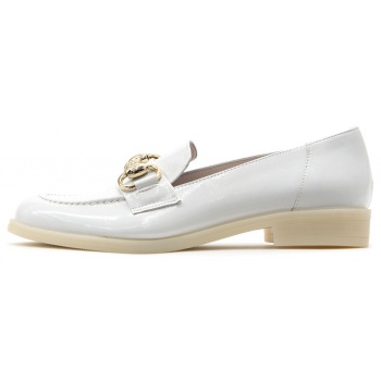 patent leather mocassins women bacali σε προσφορά