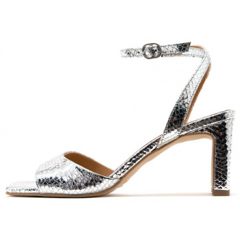 snake skin leather high heel sandals σε προσφορά