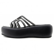  leather flatform sandals women bacali collection