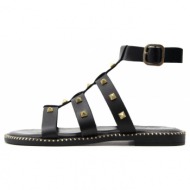  leather flat sandals women bacali collection