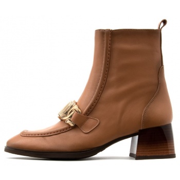 soho leather mid heel boots women σε προσφορά