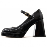  patent leather high heel pumps women angel alarcon