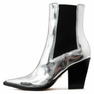  e59006 leather mid heel chelsea boots women carrano