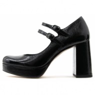  patent leather mary jane high heel pumps women mourtzi