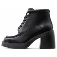  brooke leather high heel ankle boots women vagabond