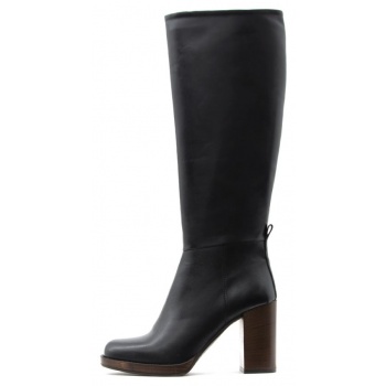 leather high heel long boots women σε προσφορά