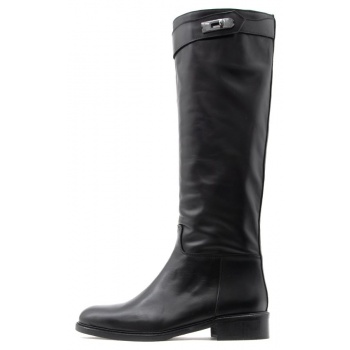leather long boots women once σε προσφορά