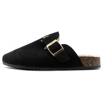eco leather faux fur slippers women σε προσφορά