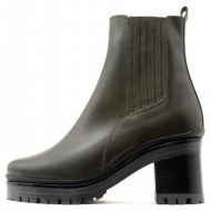  leather high heel chelsea boots women mourtzi